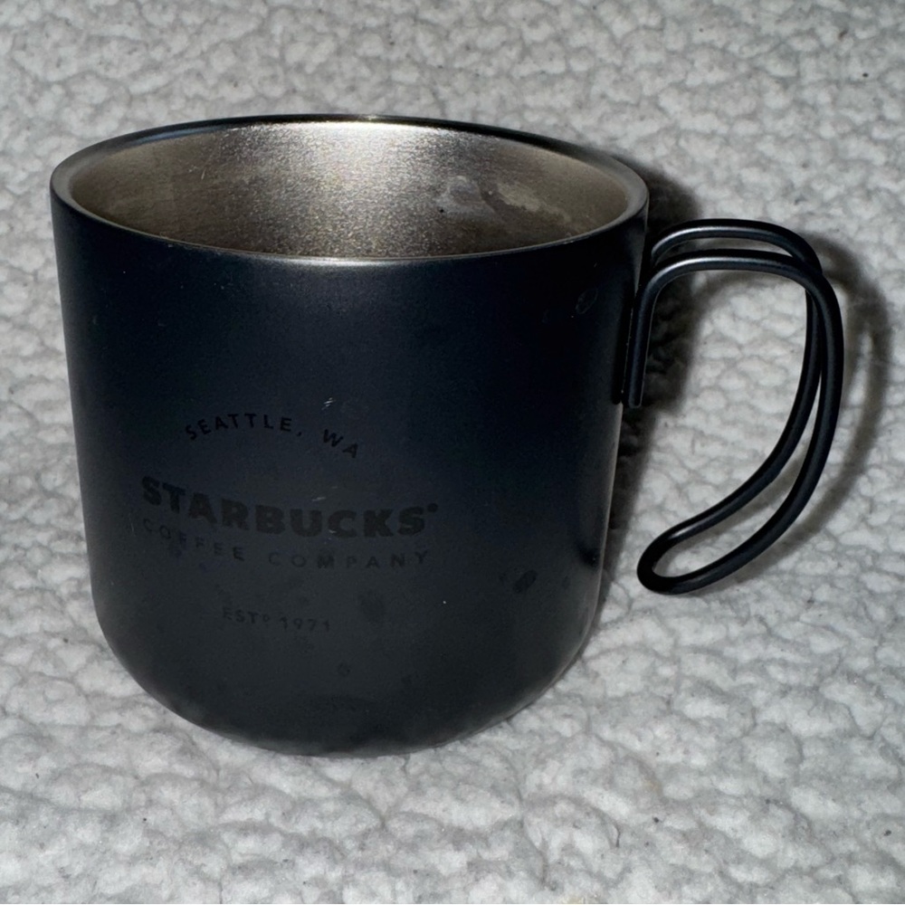 Like New Tin Starbucks Mug